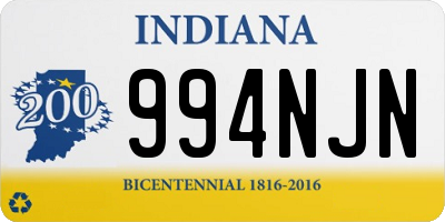 IN license plate 994NJN