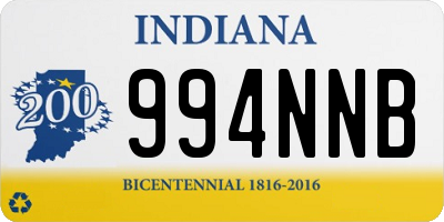 IN license plate 994NNB