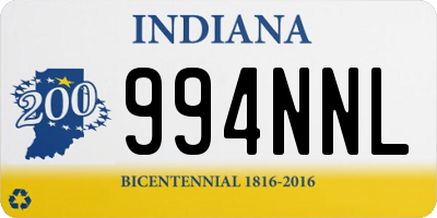 IN license plate 994NNL