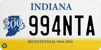 IN license plate 994NTA