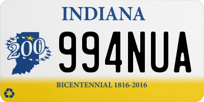 IN license plate 994NUA