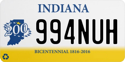IN license plate 994NUH