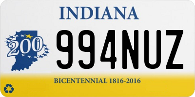 IN license plate 994NUZ