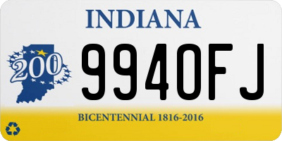 IN license plate 994OFJ