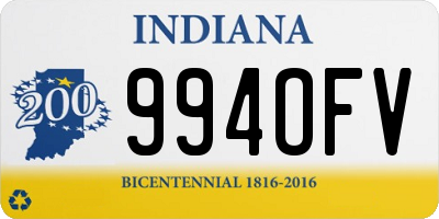 IN license plate 994OFV