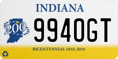 IN license plate 994OGT