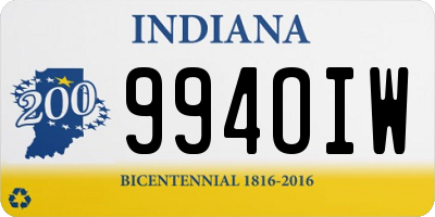 IN license plate 994OIW