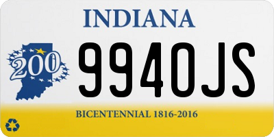 IN license plate 994OJS