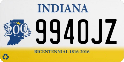 IN license plate 994OJZ