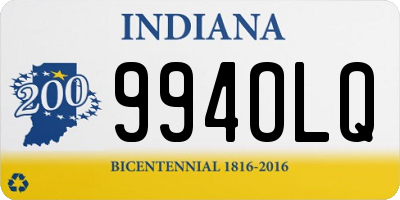 IN license plate 994OLQ