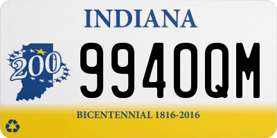 IN license plate 994OQM