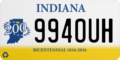 IN license plate 994OUH