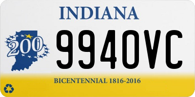 IN license plate 994OVC