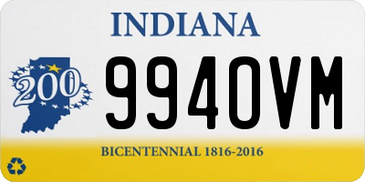 IN license plate 994OVM