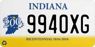 IN license plate 994OXG