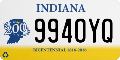 IN license plate 994OYQ