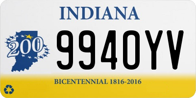 IN license plate 994OYV