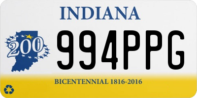 IN license plate 994PPG