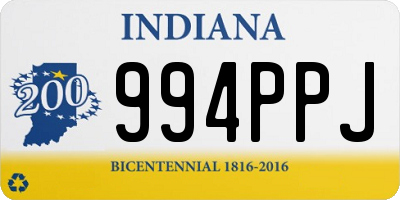 IN license plate 994PPJ