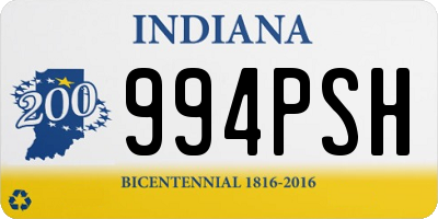 IN license plate 994PSH