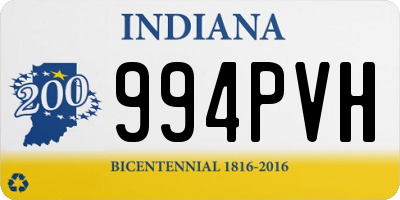 IN license plate 994PVH