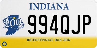 IN license plate 994QJP