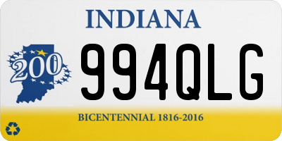 IN license plate 994QLG