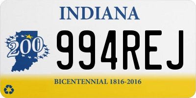 IN license plate 994REJ