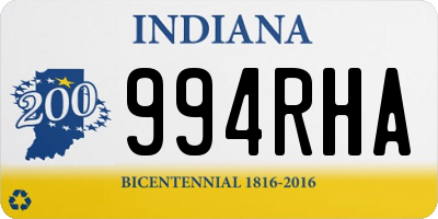 IN license plate 994RHA