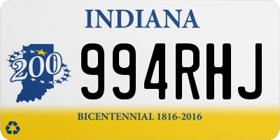 IN license plate 994RHJ