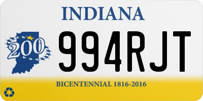 IN license plate 994RJT