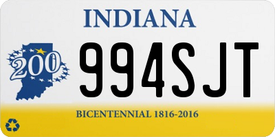 IN license plate 994SJT