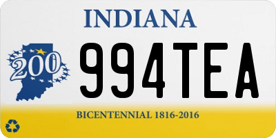 IN license plate 994TEA