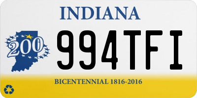 IN license plate 994TFI