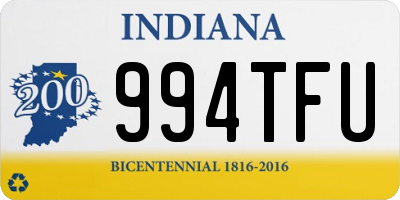 IN license plate 994TFU