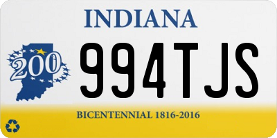 IN license plate 994TJS