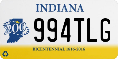 IN license plate 994TLG