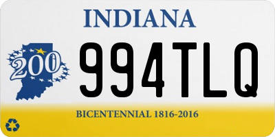 IN license plate 994TLQ