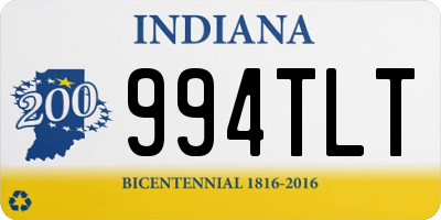 IN license plate 994TLT