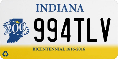 IN license plate 994TLV