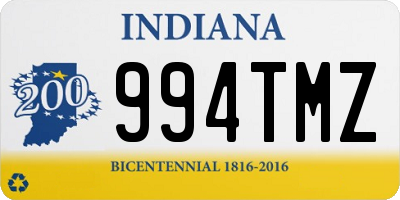 IN license plate 994TMZ