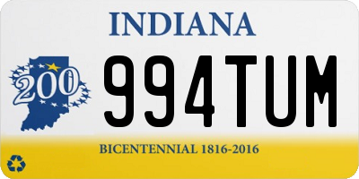 IN license plate 994TUM