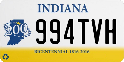 IN license plate 994TVH