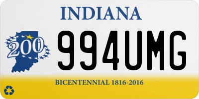 IN license plate 994UMG