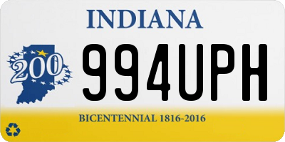 IN license plate 994UPH