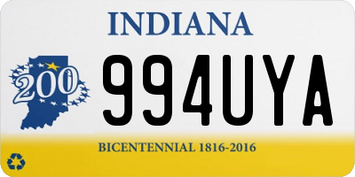 IN license plate 994UYA