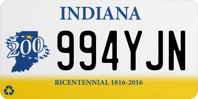 IN license plate 994YJN