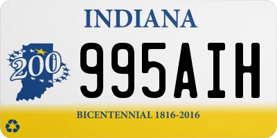 IN license plate 995AIH