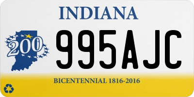 IN license plate 995AJC