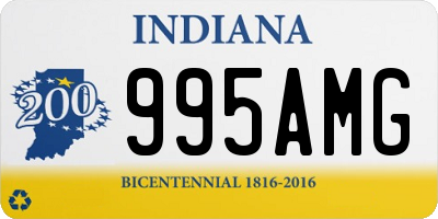 IN license plate 995AMG